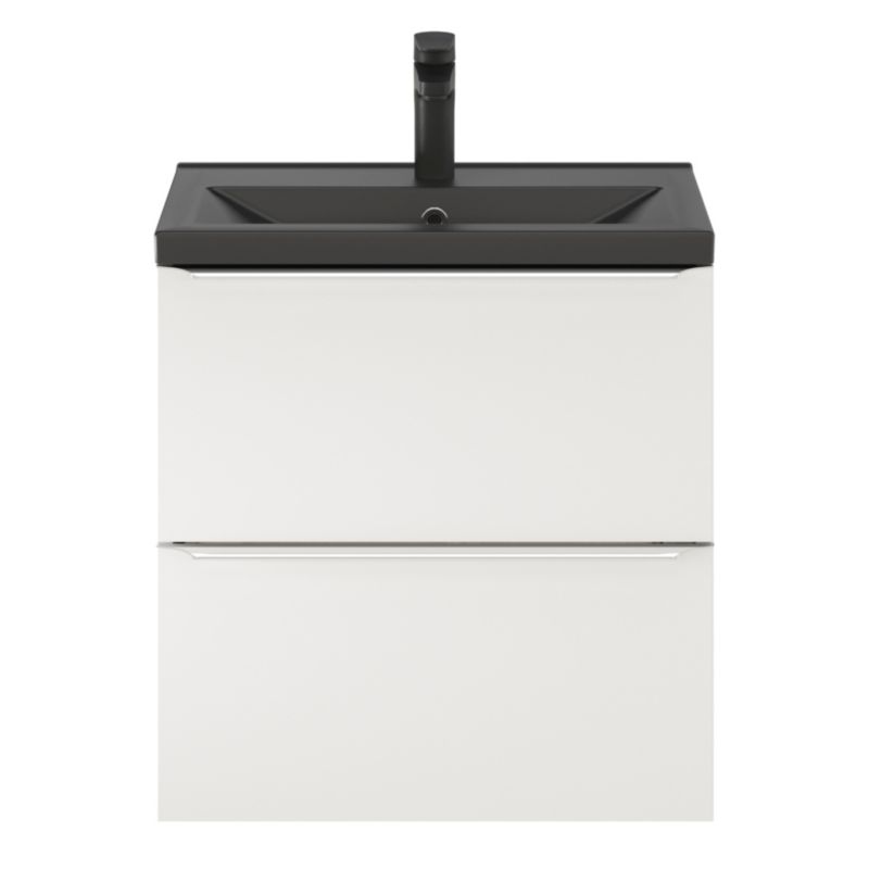 Szafka pod umywalkę GoodHome Imandra Slim wisząca 60 cm biała