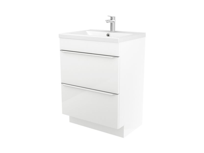 Szafka pod umywalkę GoodHome Imandra stojąca 60 cm biała