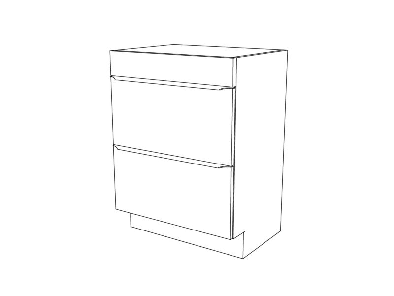 Szafka pod umywalkę GoodHome Imandra stojąca 60 cm biała