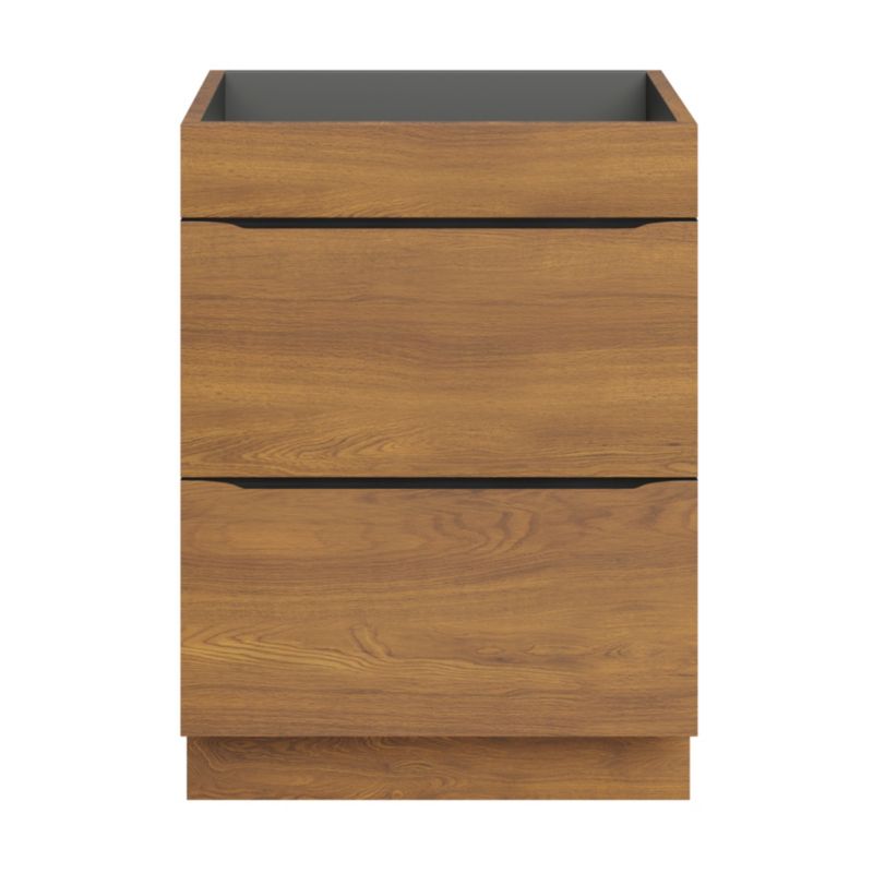 Szafka pod umywalkę Goodhome Imandra stojąca 60 cm orzech