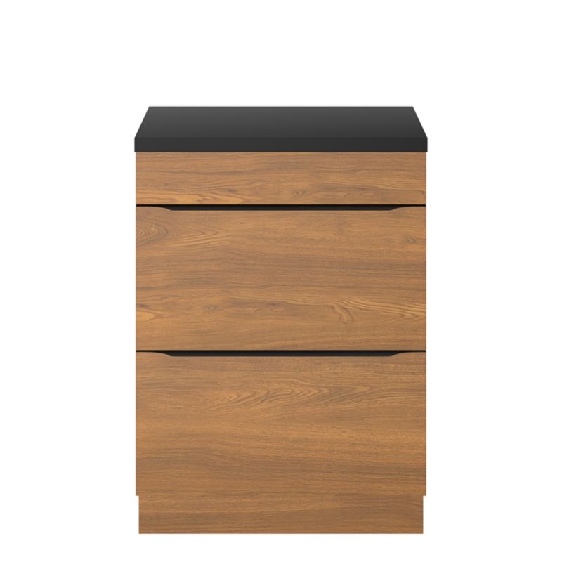 Szafka pod umywalkę Goodhome Imandra stojąca 60 cm orzech