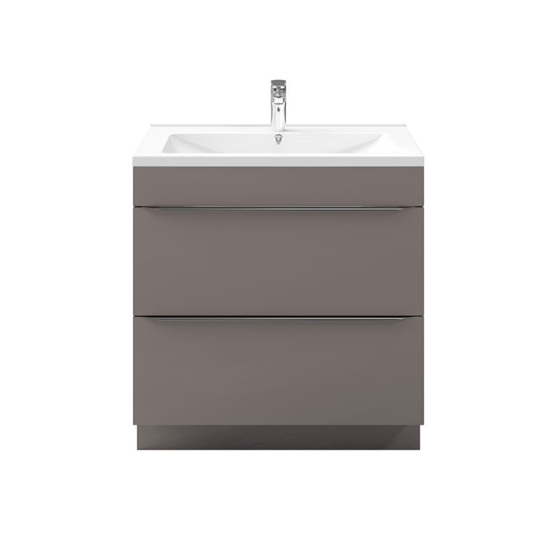 Szafka pod umywalkę GoodHome Imandra stojąca 80 cm antracyt