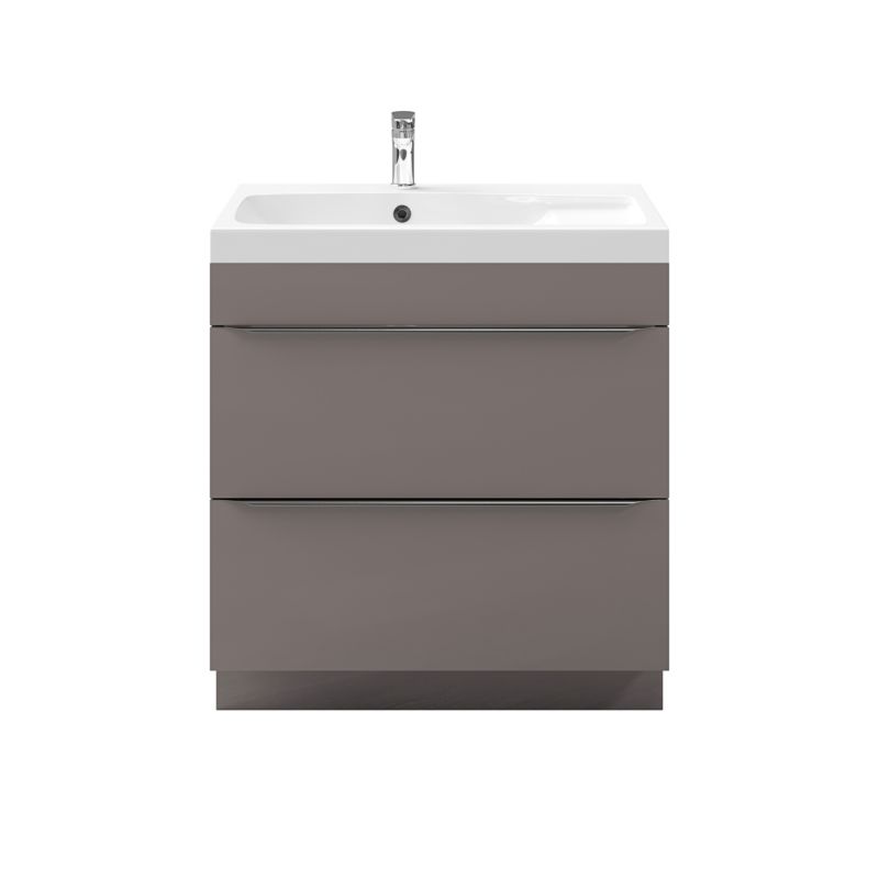 Szafka pod umywalkę GoodHome Imandra stojąca 80 cm antracyt