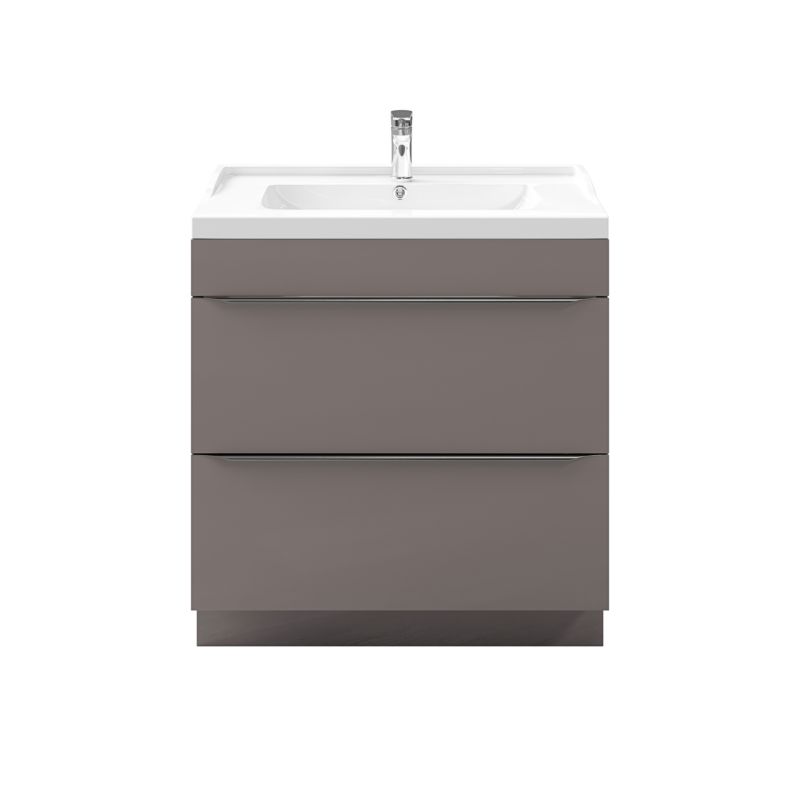 Szafka pod umywalkę GoodHome Imandra stojąca 80 cm antracyt