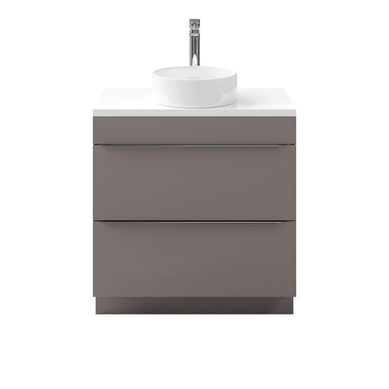 Szafka pod umywalkę GoodHome Imandra stojąca 80 cm antracyt