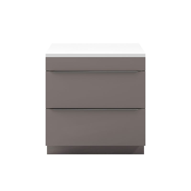 Szafka pod umywalkę GoodHome Imandra stojąca 80 cm antracyt