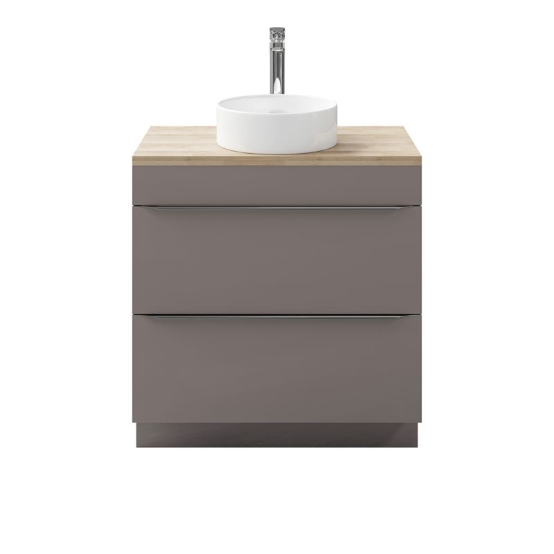 Szafka pod umywalkę GoodHome Imandra stojąca 80 cm antracyt