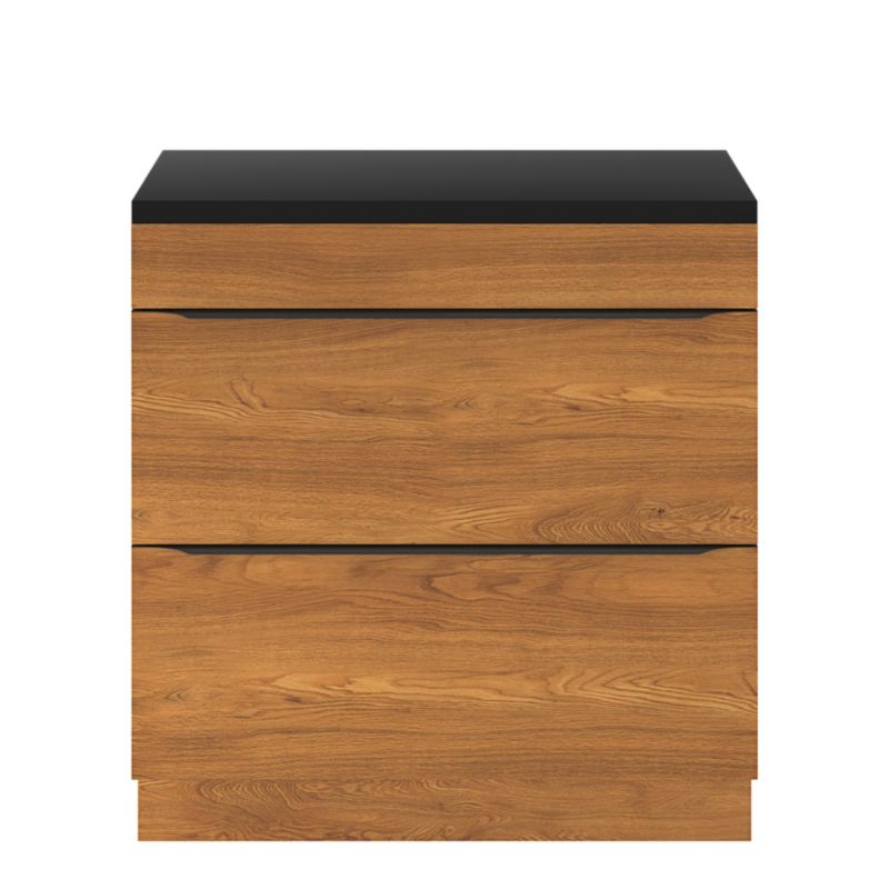 Szafka pod umywalkę Goodhome Imandra stojąca 80 cm orzech