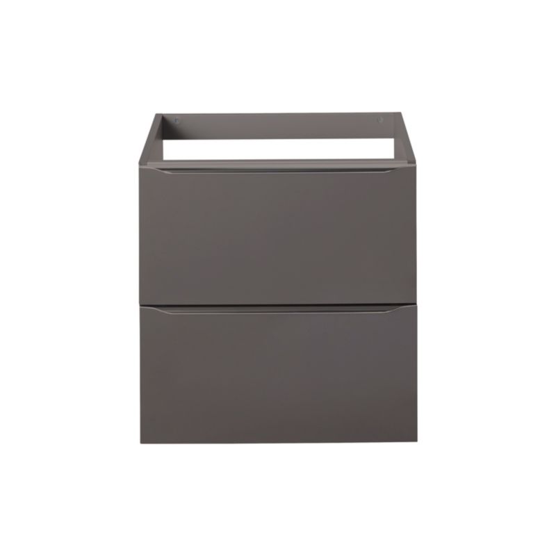 Szafka pod umywalkę GoodHome Imandra wisząca 60 cm antracyt