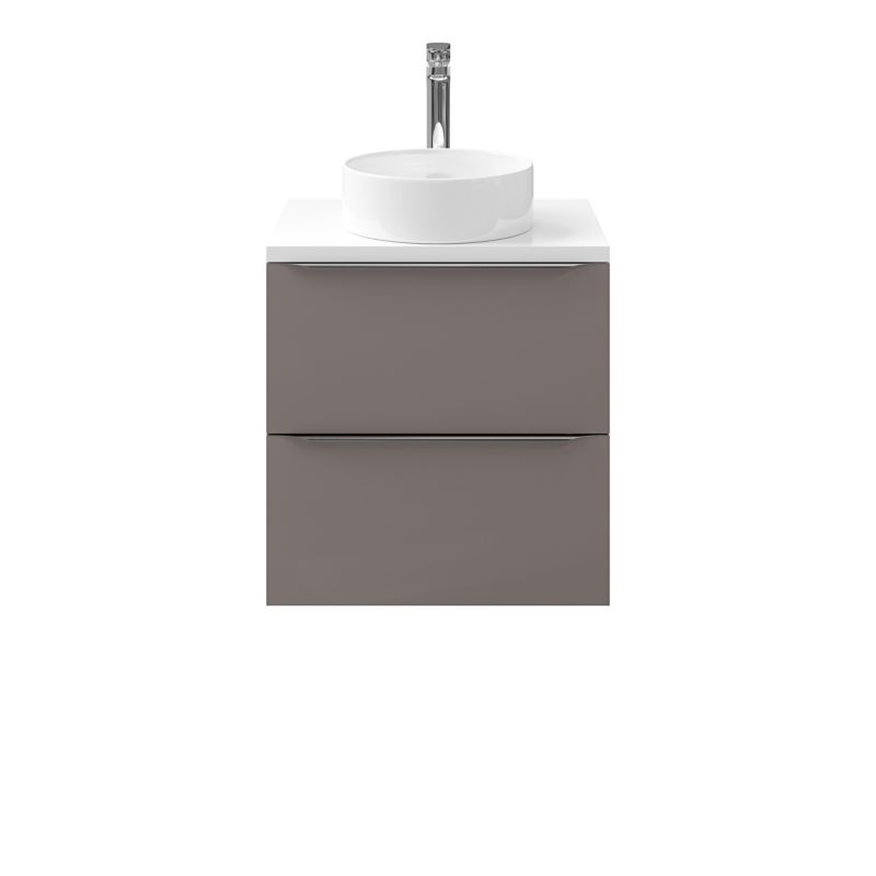 Szafka pod umywalkę GoodHome Imandra wisząca 60 cm antracyt