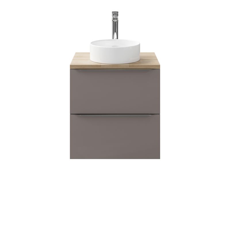 Szafka pod umywalkę GoodHome Imandra wisząca 60 cm antracyt