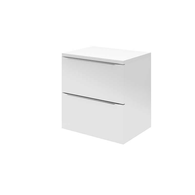 Szafka pod umywalkę GoodHome Imandra wisząca 60 cm biała