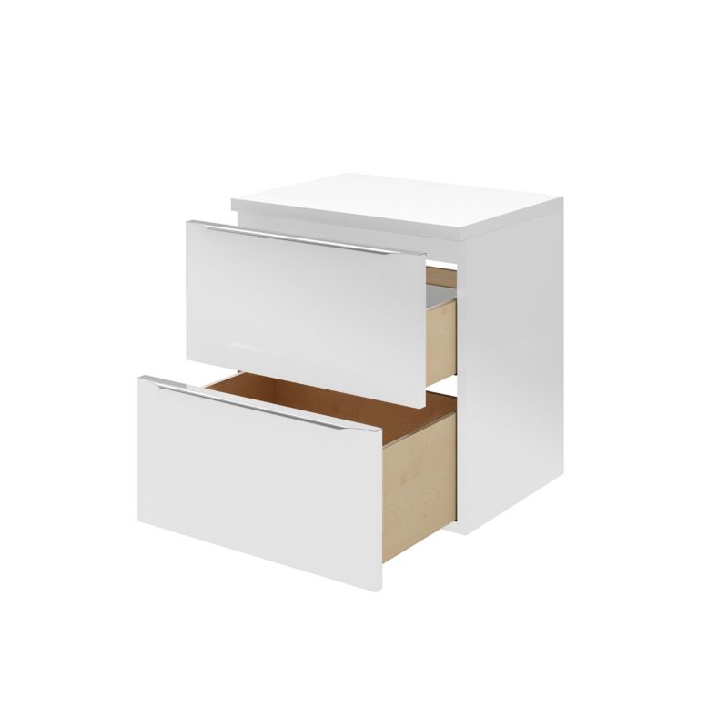 Szafka pod umywalkę GoodHome Imandra wisząca 60 cm biała