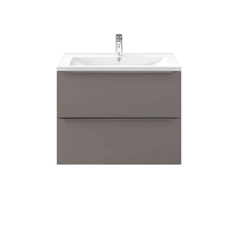 Szafka pod umywalkę GoodHome Imandra wisząca 80 cm antracyt