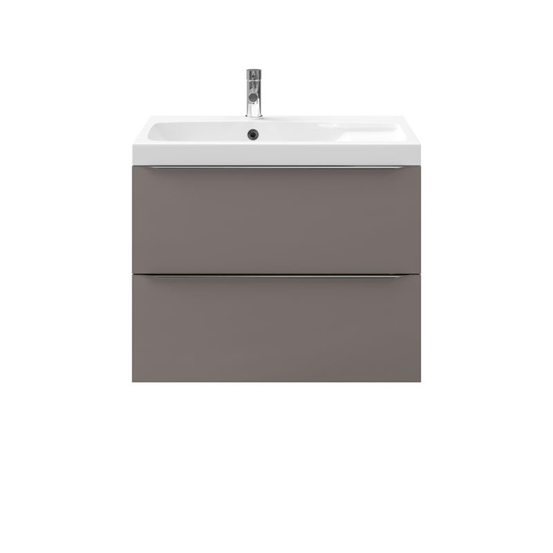 Szafka pod umywalkę GoodHome Imandra wisząca 80 cm antracyt