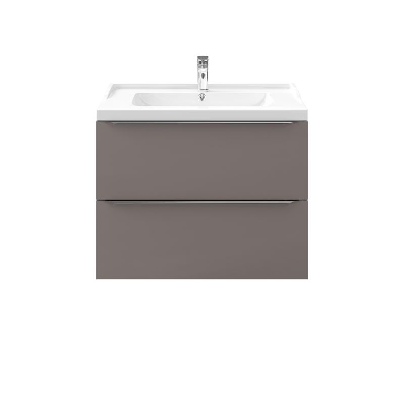 Szafka pod umywalkę GoodHome Imandra wisząca 80 cm antracyt