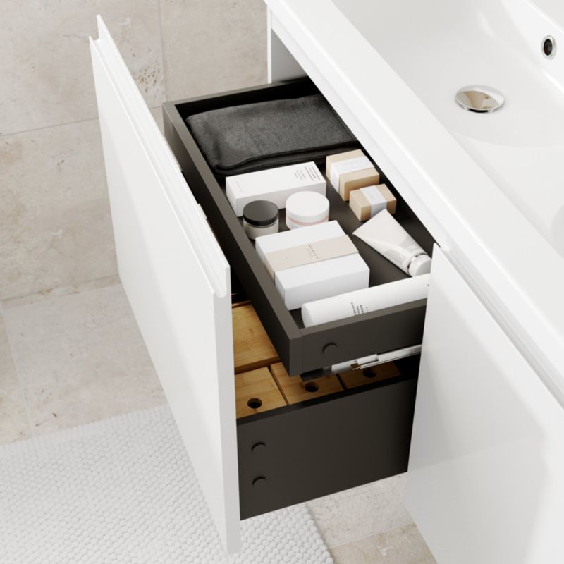 Szafka pod umywalkę GoodHome Levanna 120 cm biała