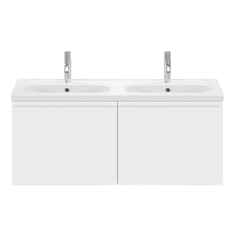 Szafka pod umywalkę GoodHome Levanna 120 cm biała