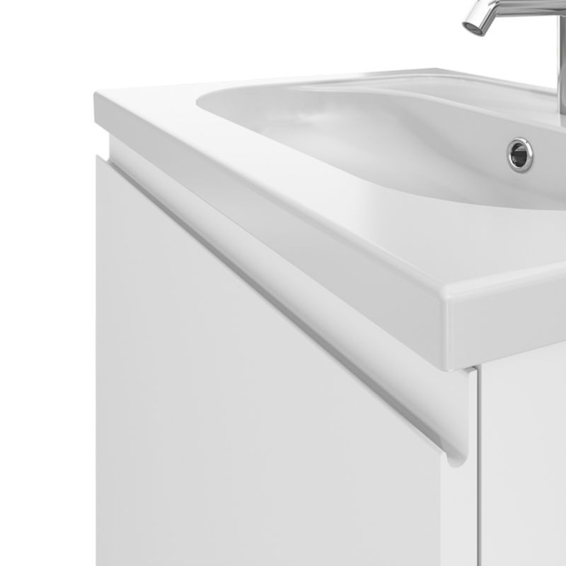 Szafka pod umywalkę GoodHome Levanna 60 cm biała