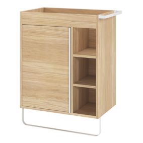 Szafka pod umywalkę GoodHome Maza stojąca 60 x 36 cm dąb