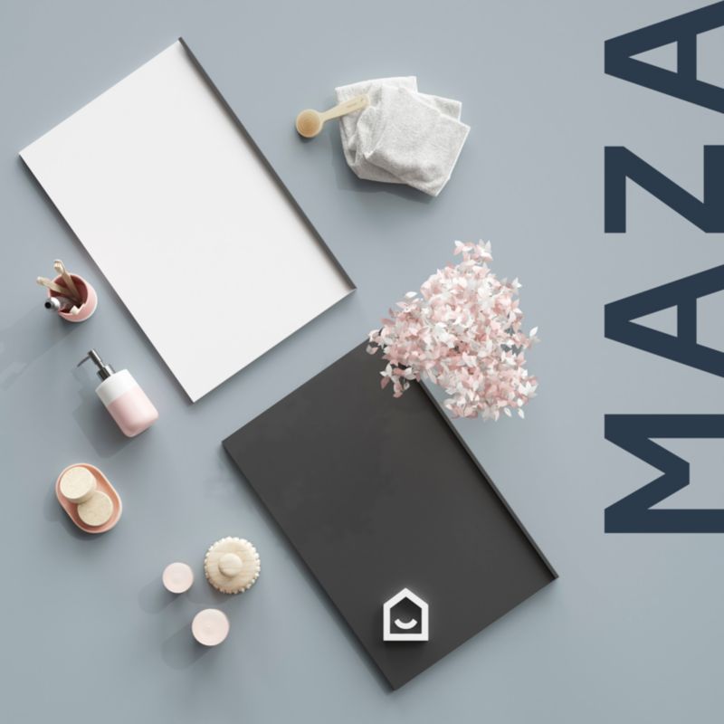 Szafka pod umywalkę GoodHome Maza stojąca 80 x 36 cm biała