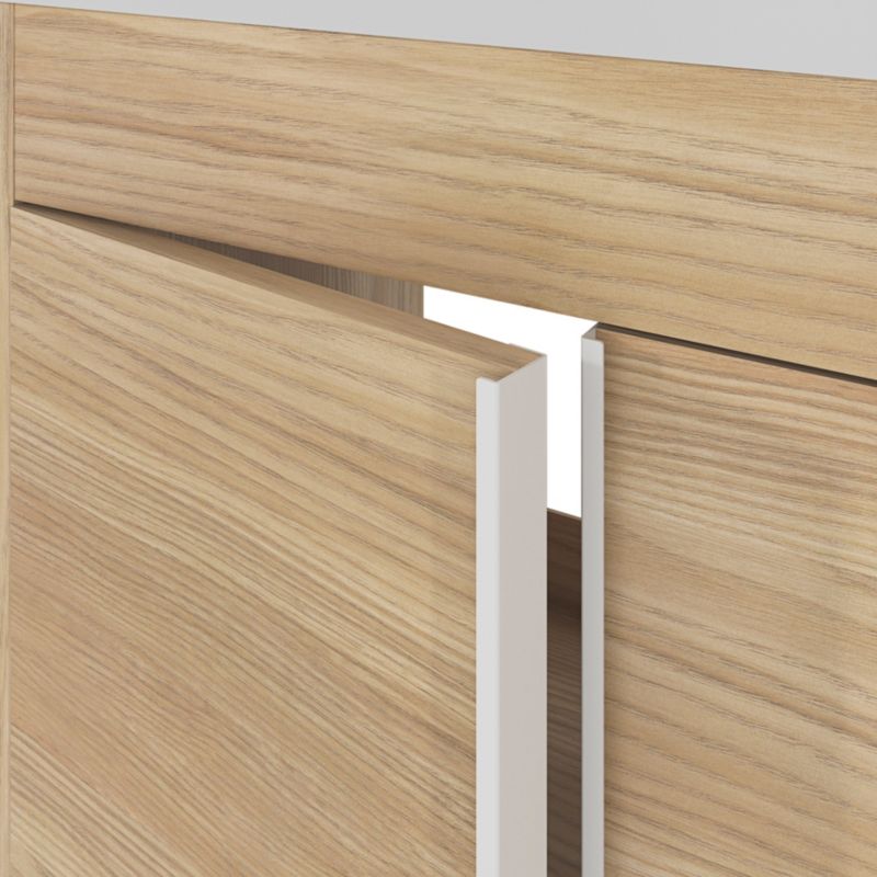 Szafka pod umywalkę GoodHome Maza stojąca 80 x 36 cm dąb