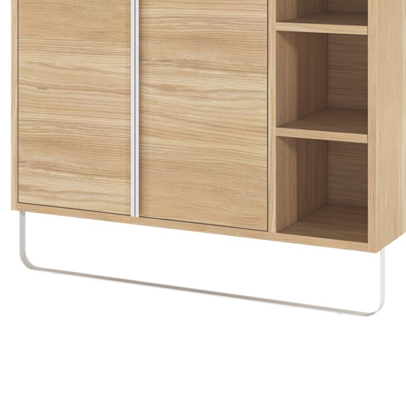 Szafka pod umywalkę GoodHome Maza stojąca 80 x 36 cm dąb