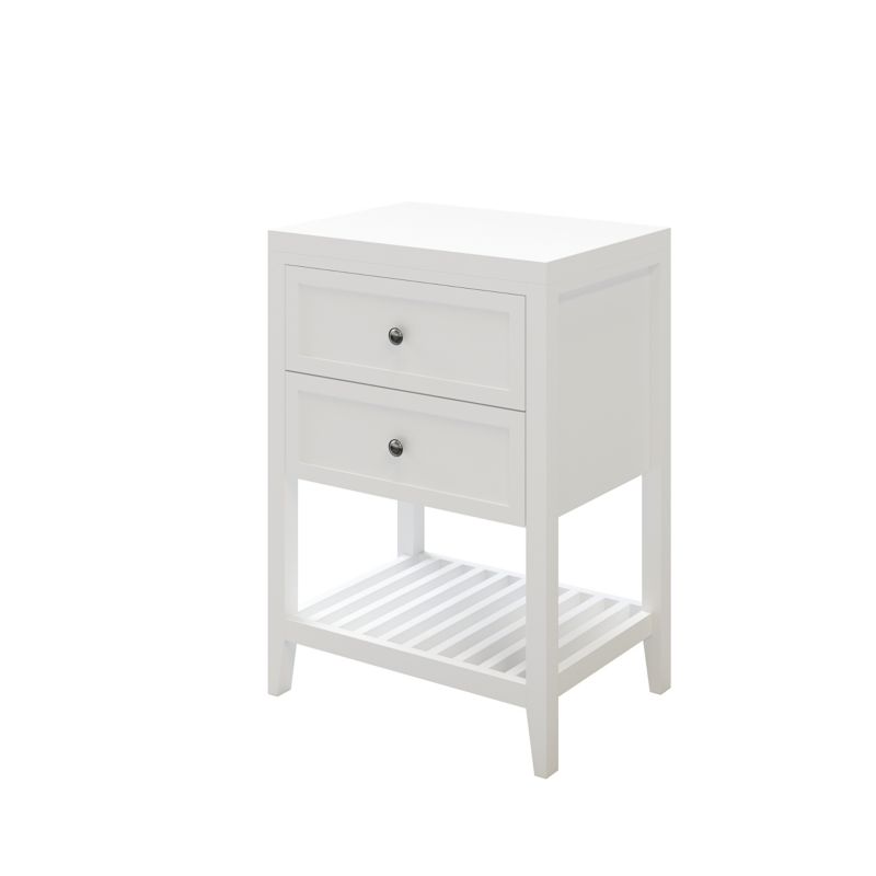 Szafka pod umywalkę GoodHome Perma 60 cm biała