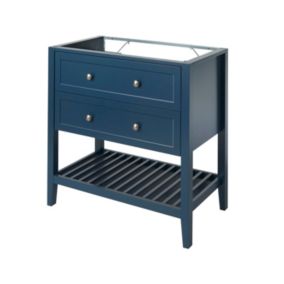 Szafka pod umywalkę GoodHome Perma 80 cm granatowa