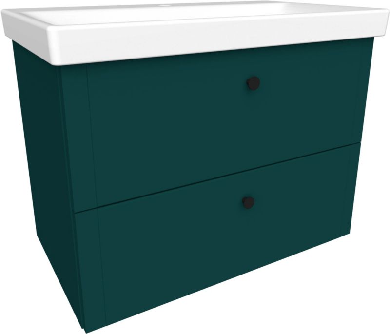 Szafka pod umywalkę Mirano Azzura New 65 cm zielona