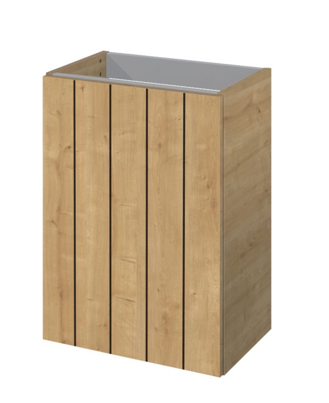 Szafka pod umywalkę Roca Micro 44,5 x 60 x 24,3 cm dąb hamilton