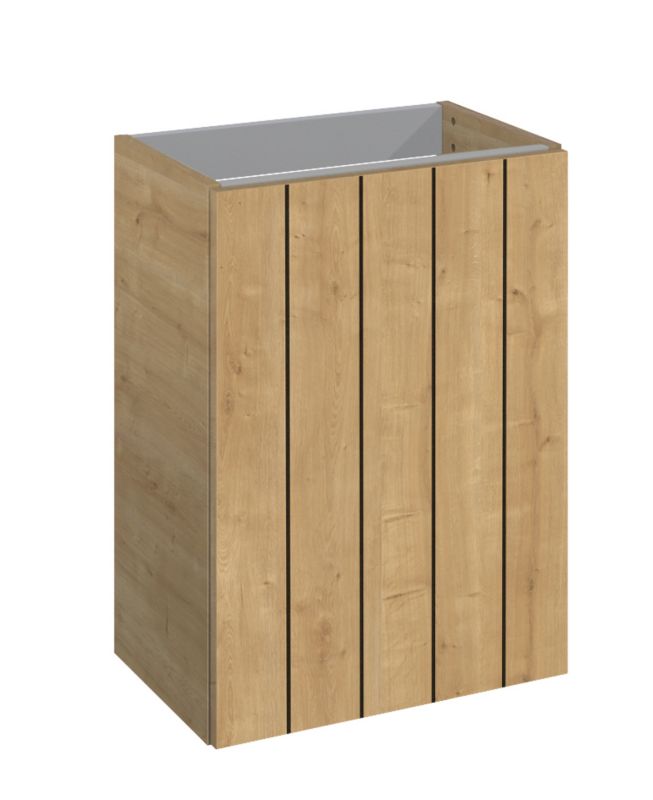 Szafka pod umywalkę Roca Micro 44,5 x 60 x 24,3 cm dąb hamilton