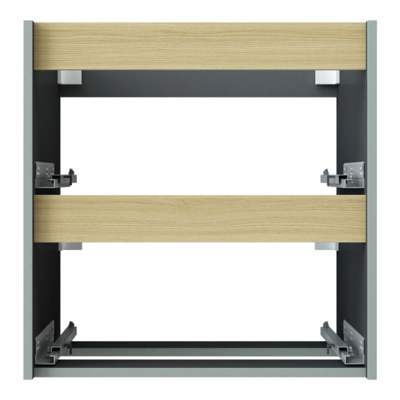 Szafka pod umywalkę Tolima wisząca 60 cm zielona