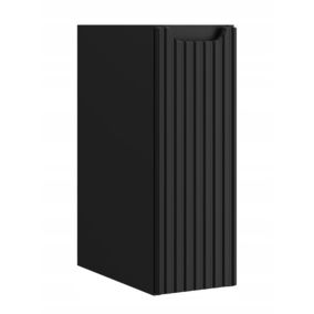 Szafka podblatowa Furnidea Nova Black czarna wisząca 20 cm ryflowana 1 szt.