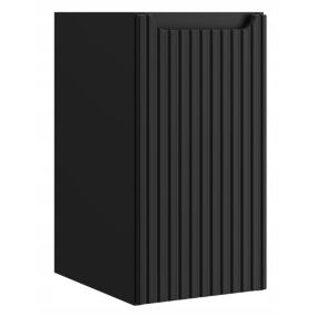 Szafka podblatowa Furnidea Nova Black czarna wisząca 30 cm ryflowana 1 szt.