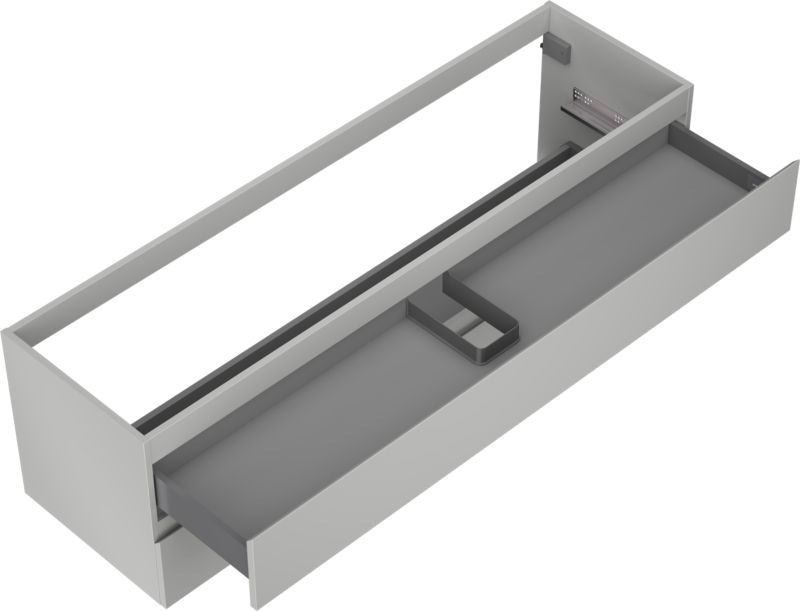 Szafka podumywalkowa Mexen Orio szara mat 160 cm 2 szuflady 1 szt.