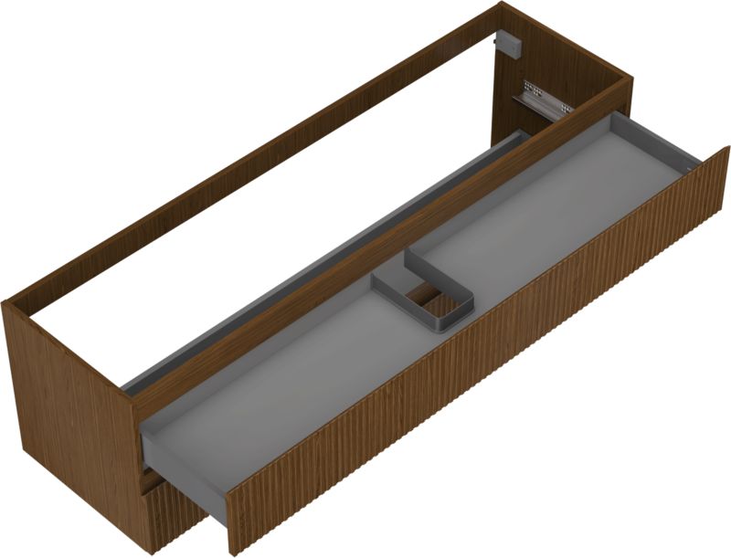 Szafka podumywalkowa Mexen Rivel orzech 160x47 cm 2 szuflady 1 szt.