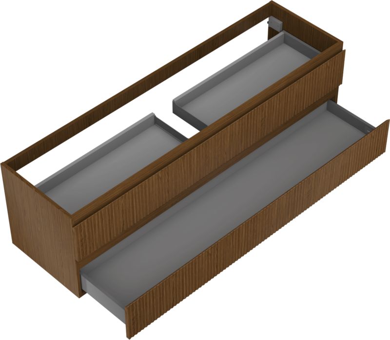 Szafka podumywalkowa Mexen Rivel orzech 160x47 cm 2 szuflady 1 szt.