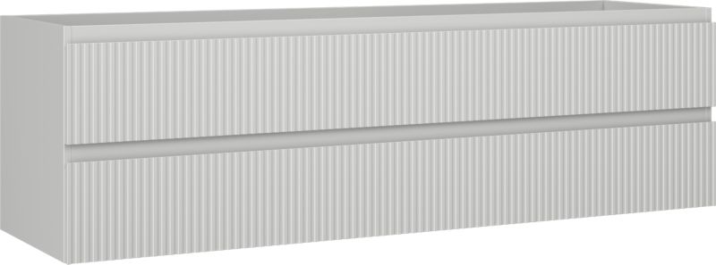Szafka podumywalkowa Mexen Rivel szary mat 160 cm 2 szuflady 1 szt.
