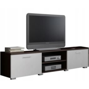 Szafka rtv Matkam stolik ROMA 150 cm Per biały-wenge 1 szt.