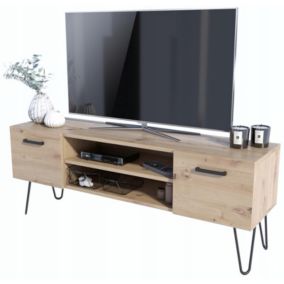 Szafka rtv Matkam stolik V1 Per artisan-czarny 1 szt.