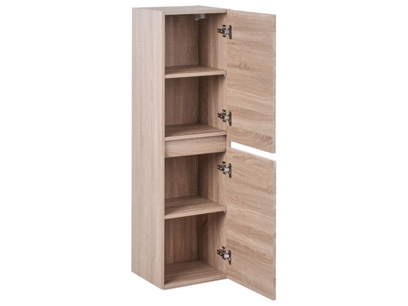 Szafka wisząca łazienkowa Urucu 35 cm Jasnobrązowy 1 szt.