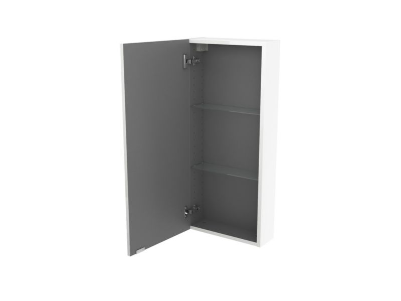 Szafka wisząca GoodHome Imandra 40 x 90 x 15 cm biała