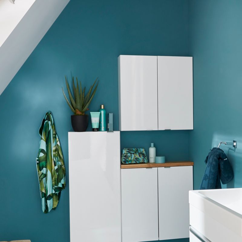 Szafka wisząca GoodHome Imandra 60 x 60 x 15 cm biała