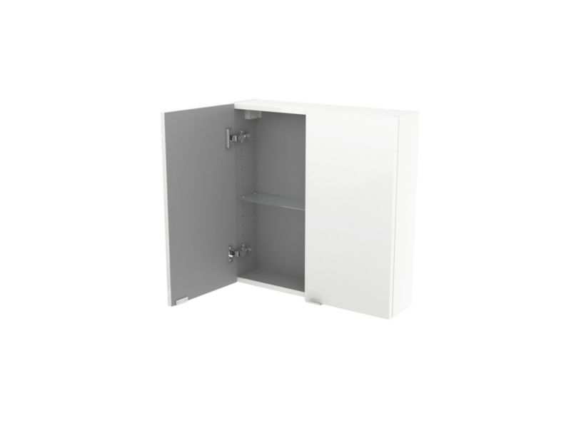 Szafka wisząca GoodHome Imandra 60 x 60 x 15 cm biała