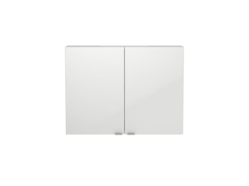 Szafka wisząca GoodHome Imandra 80 x 60 x 15 cm biała