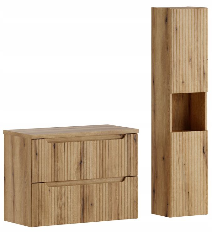 Szafka z blatem i słupkiem Furnidea 80 cm Nova Coast Evoke 1 szt.