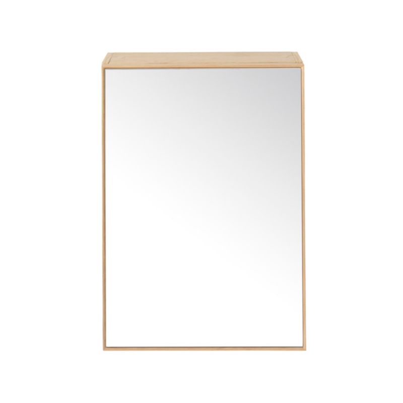 Szafka z lustrem GoodHome Avela 50 cm drewno