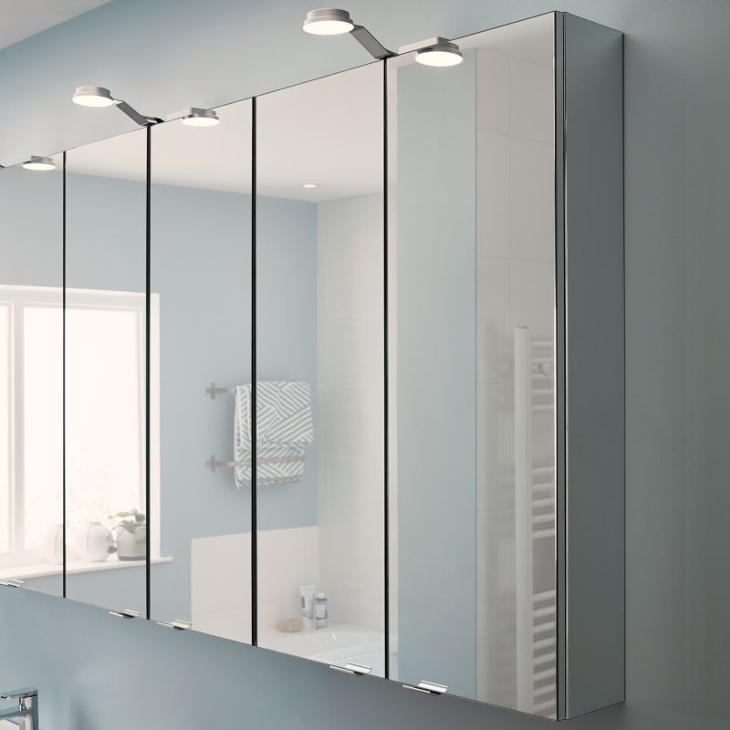 Szafka z lustrem GoodHome Imandra 60 x 90 x 15 cm