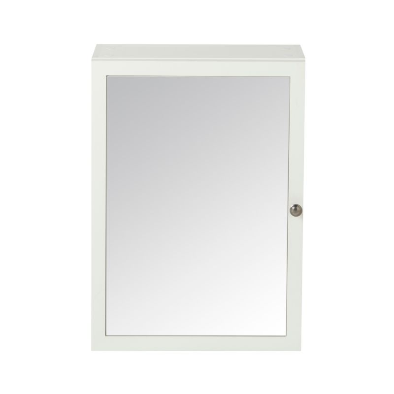 Szafka z lustrem GoodHome Perma 50 x 70 x 15 cm biała